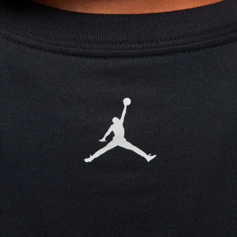 Camiseta Jordan Mvp Crew de Hombre Negro