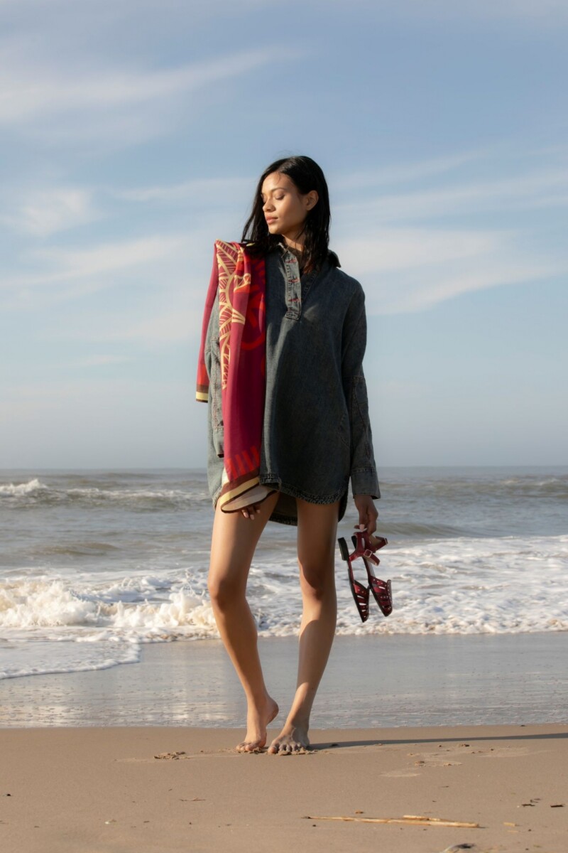 Sandalia cangrejera Crava Fucsia