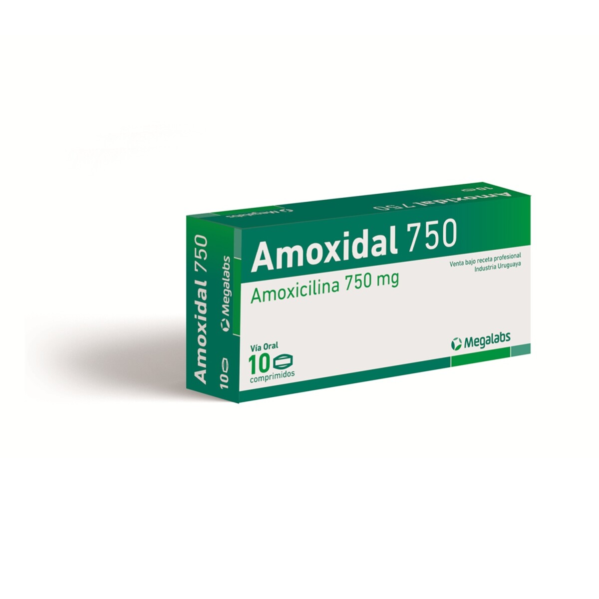 Amoxidal 750 Mg. 10 Comp. 