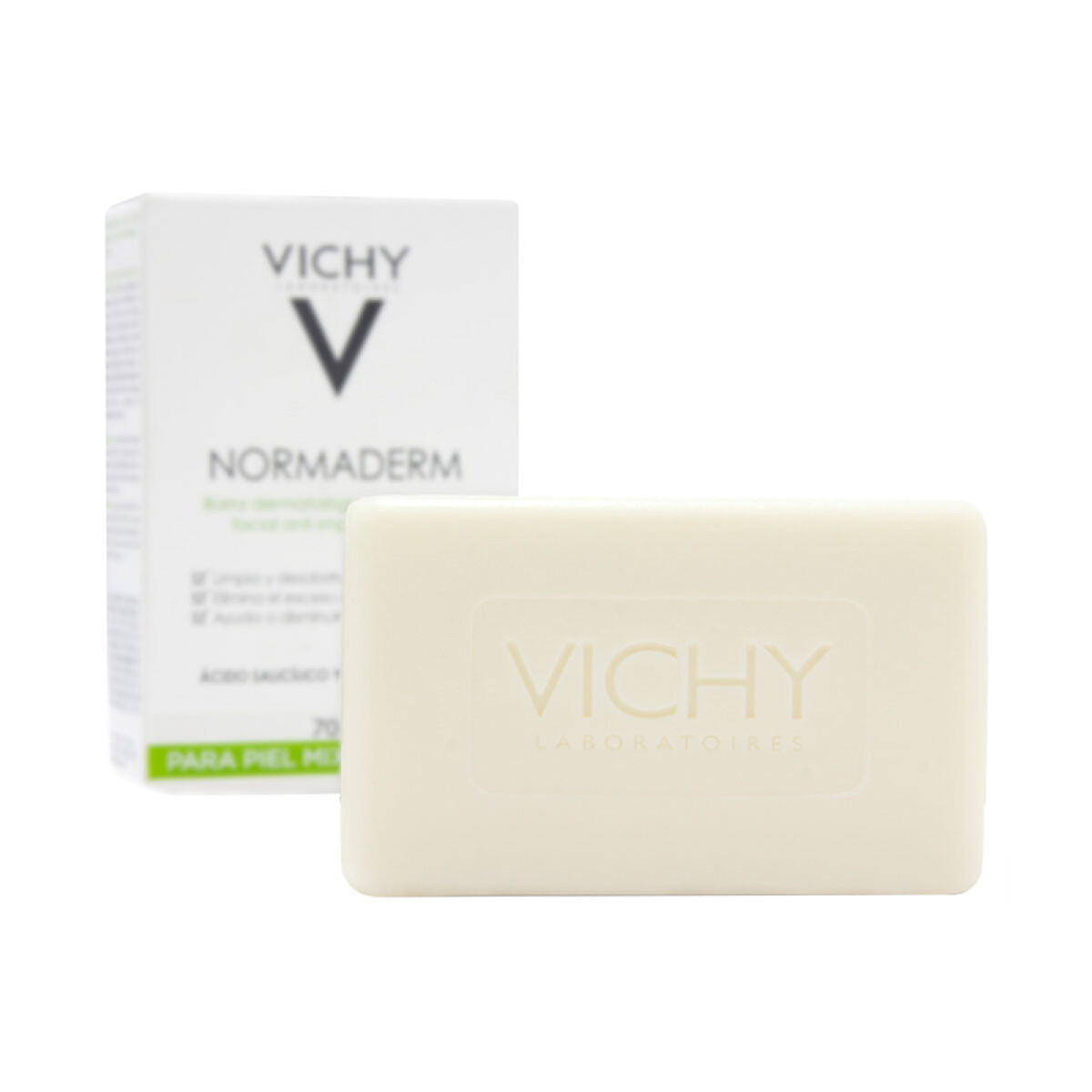 Jabón de limpieza facial Normaderm Vichy 