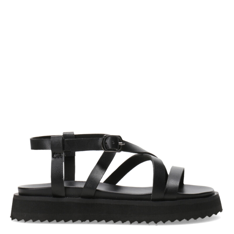 Sandalias de Niña MINI Miss Carol Califa con Hebilla Negro