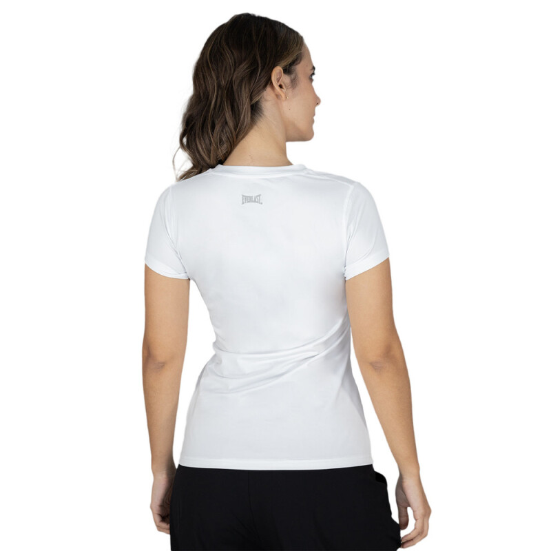 TSHIRT FEM POLY/SPX EVERLAST E-DAY WT W6 BLANCO