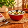 Bowl aleman acero inox 17 cm rojo PRISMA Bowl aleman acero inox 17 cm rojo PRISMA