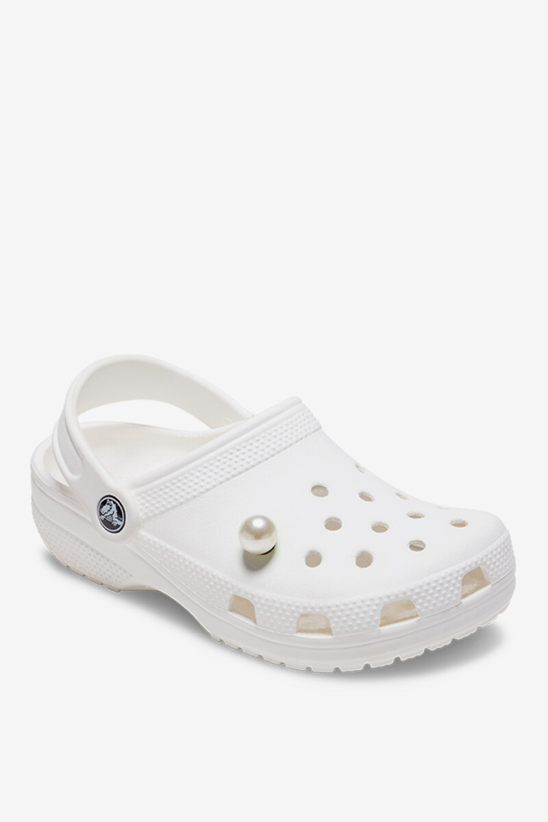 JIBBITZ CROCS TEENSY PEARL Blanco