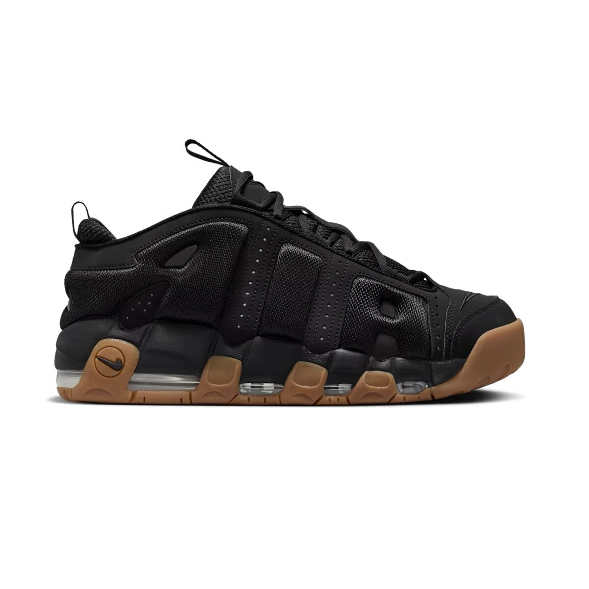 NIKE AIR MORE UPTEMPO LOW - Black 