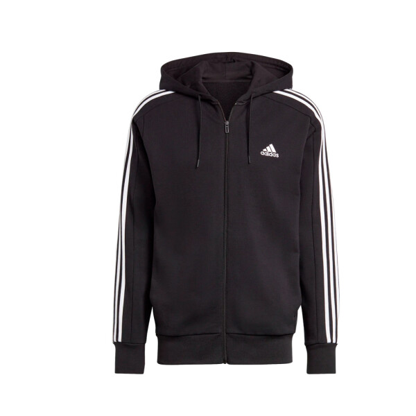 CAMPERA adidas ESSENTIALS FRENCH TERRY BLACK/WHITE