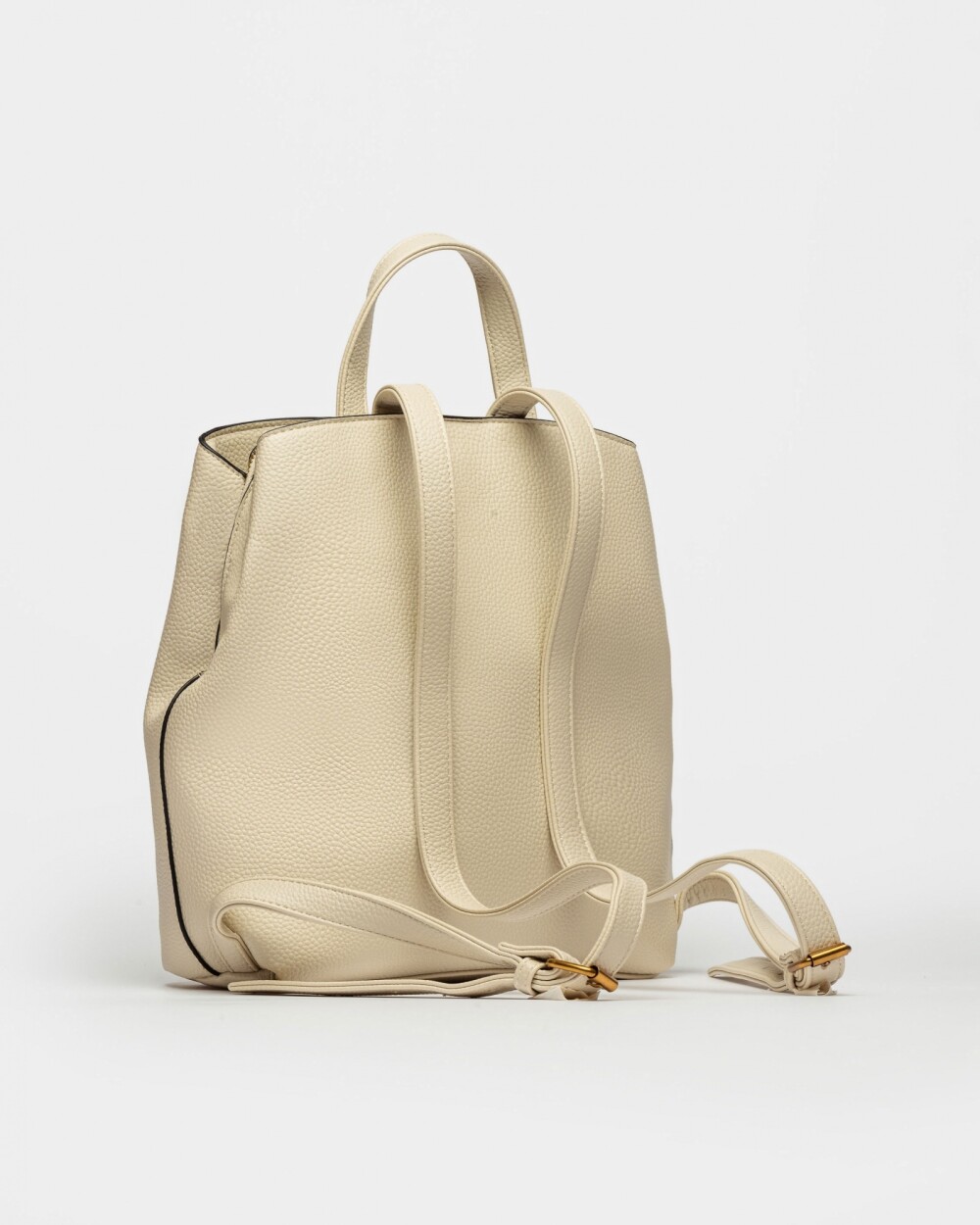 Mochila Oslo en Efecto Cuero Graneado Natural