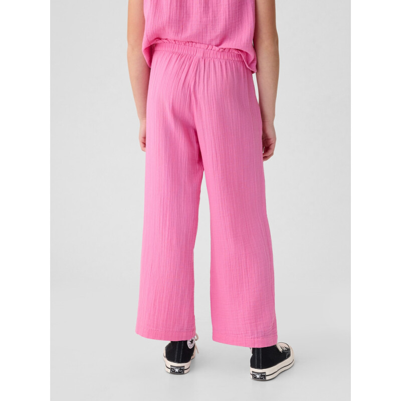 DOUBLE GAUZE WOV PANT INDIE PINK