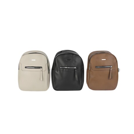 Mochila Canva modelo Brasilia Beige