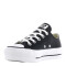 Championes Unisex Converse - All Star Plataforma Chuck Taylor Lift Negro - Blanco