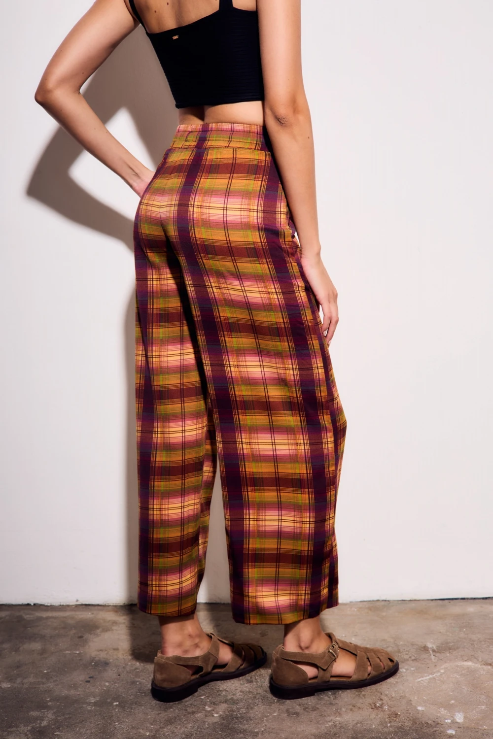 PANTALON CUADROS - 501120