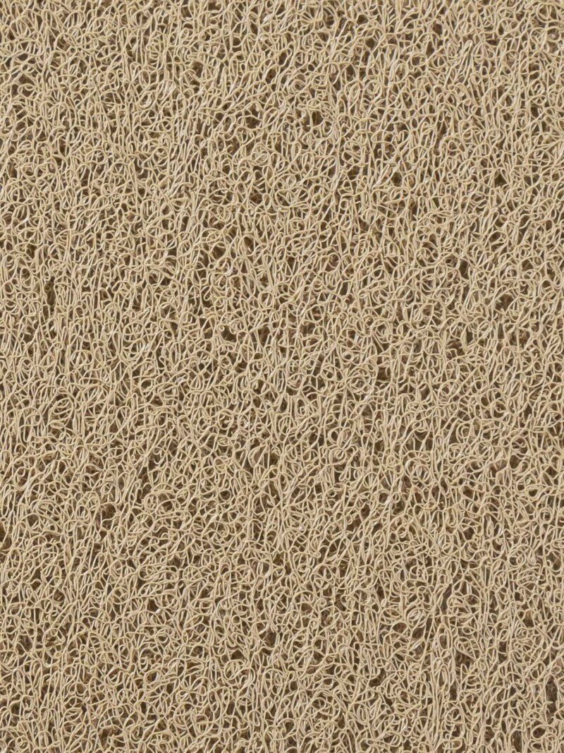 CUSHION MAT LIGHT BR FELPUDO CUSHION MAT PVC 'LIGHT BR' 0106 ORO CON BASE ANCHO 1,00M