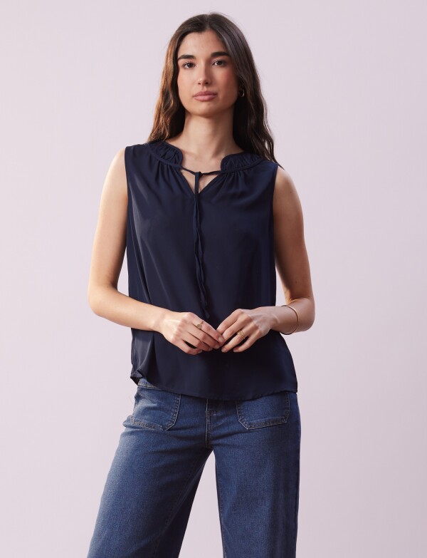 Blusa Cordel AZUL