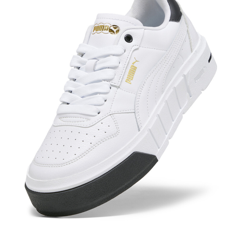 Cali Court Lth W - Mujer White
