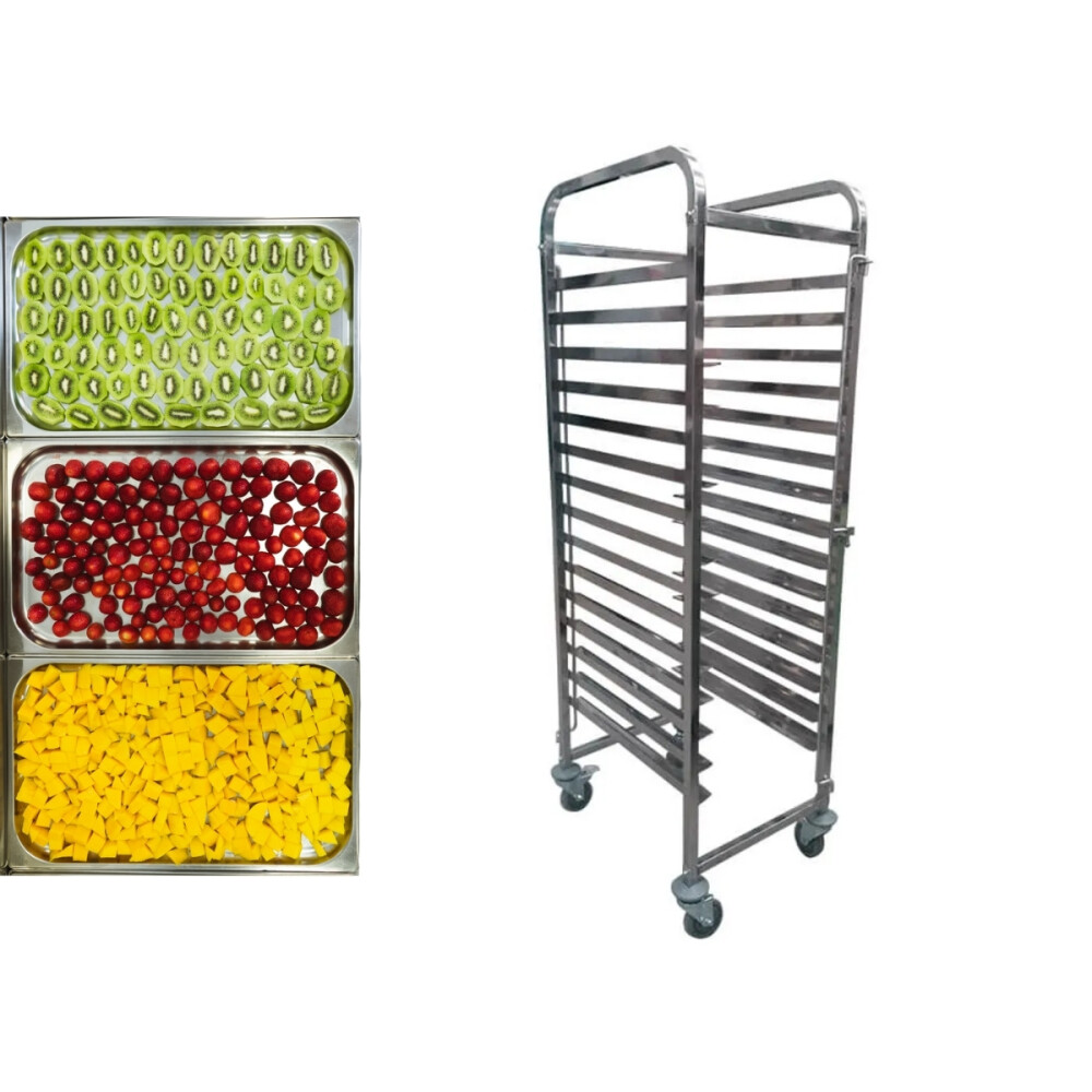 Carro Gavillar 16 Niveles para Bandejas Gastronómicas 1/1 Carro Gavillar 16 Niveles para Bandejas Gastronómicas 1/1