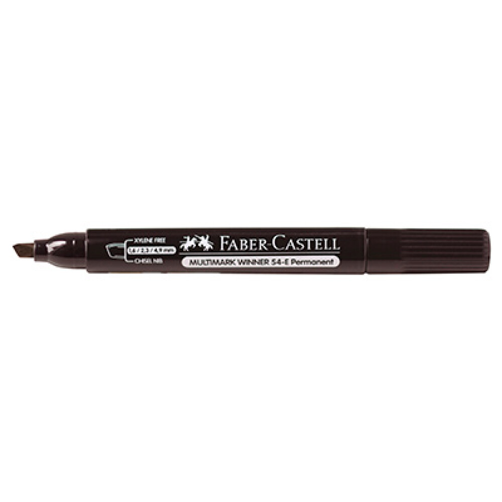 Marcador 54E Bisel Negro Faber-Castell MARCADOR 54E BISEL NEGRO FABER