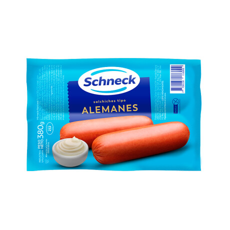 Frankfurters Alemanes x 4 unidades Frankfurters Alemanes x 4 unidades