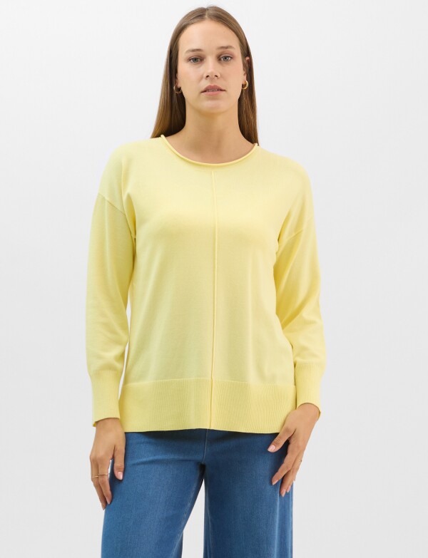 Buzo Pespunte AMARILLO