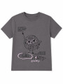 REMERA JENA REBEL GRIS OSCURO