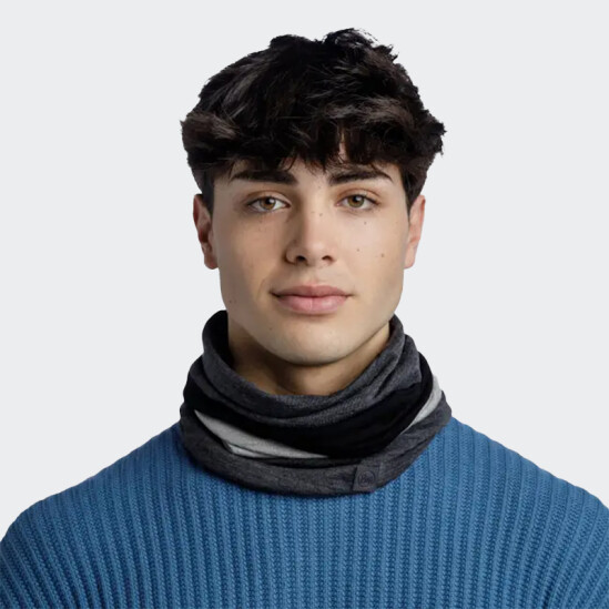 Bufanda Buff Merino Move Solid Adult Gris