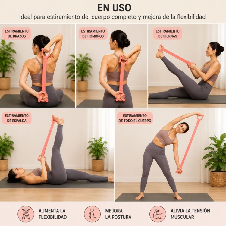 Banda elástica para estiramiento 51 cm Banda elástica para estiramiento 51 cm