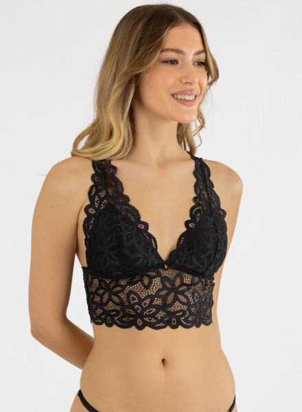 Bralet opulence Negro