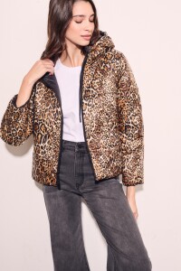 Campera Reversible Negro