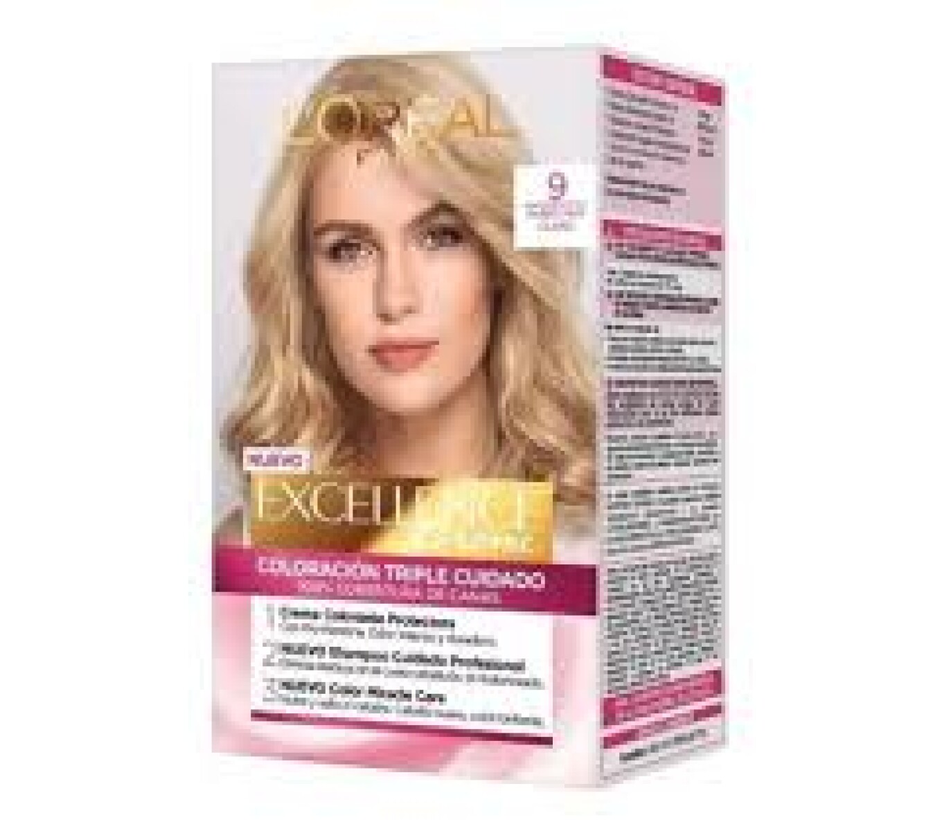 Tinta L’Oréal Excellence N°9 Rubio Muy Claro – Color Duradero