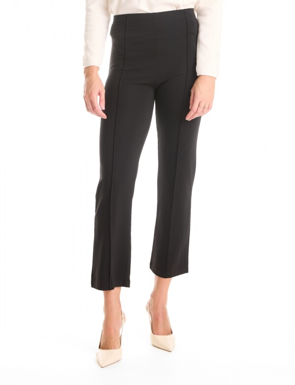 Pantalon Pull On Pespunte NEGRO