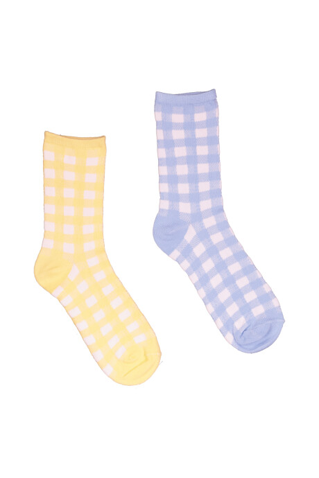 Pack 2 Crew Littlechecks Estampado 1