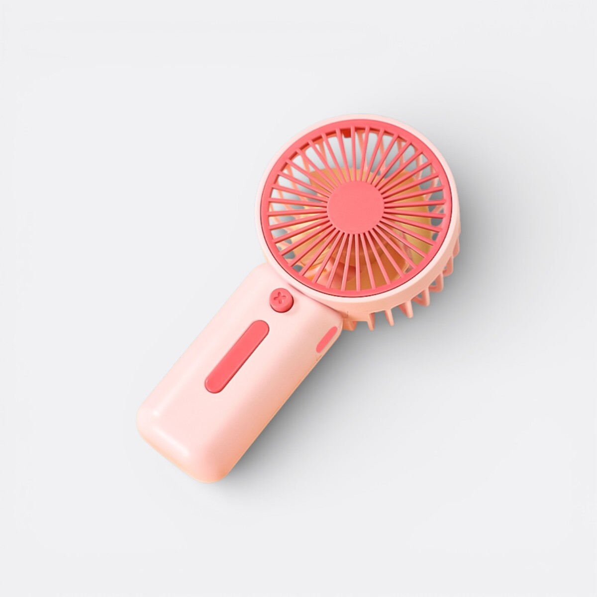 Ventilador Recargable Color Portatil - Rosa 