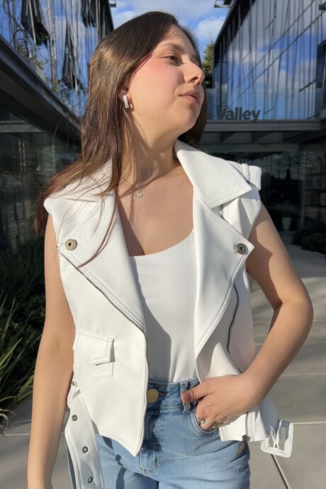 Chaleco Sunrise Off White