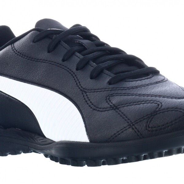 Championes de Hombre Puma Futbol 5 Monarch II Negro - Blanco