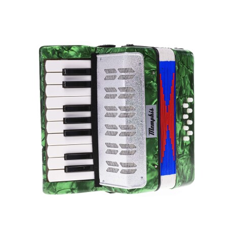 ACORDEÓN INFANTIL MEMPHIS STP104 8B 17T GREEN ACORDEÓN INFANTIL MEMPHIS STP104 8B 17T GREEN