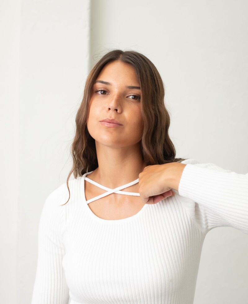Polera Mia blanca