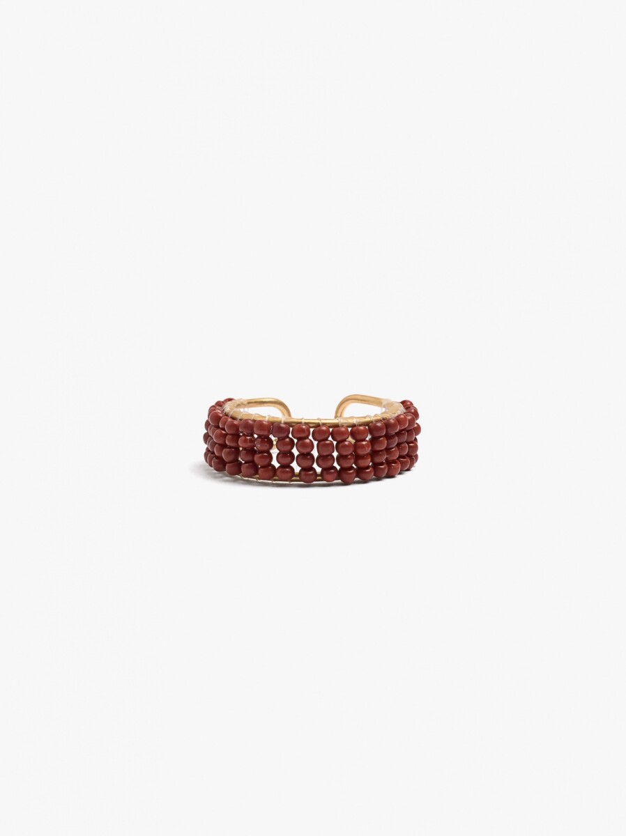 Anillo Con Abalorios - multicolor 
