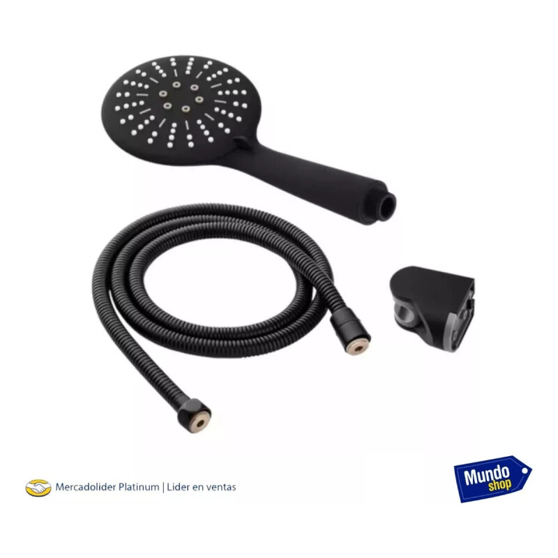 Monocomando Para Ducha Mezcladora Griferia Para Baño Negro Monocomando Para Ducha Mezcladora Griferia Para Baño Negro