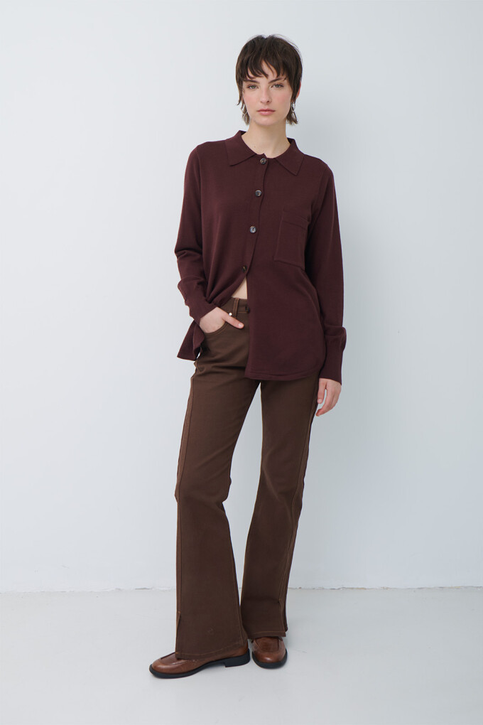 JEAN HELADA MARRON