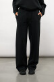 Pantalón recto terra Negro