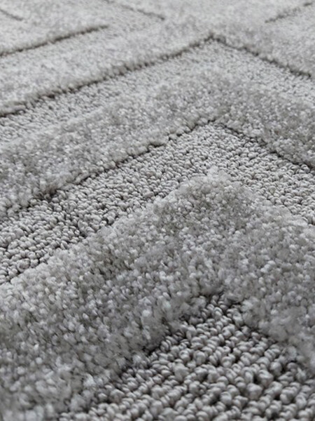 ALFOMBRA RELIEVE GRIS
