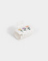 Broche Especiales Broche Acrílico Con Flores - Combinacion Bicolor
