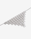 Collares Cortos Metal Collares Cortos, Statement Night - Plateado Rodio