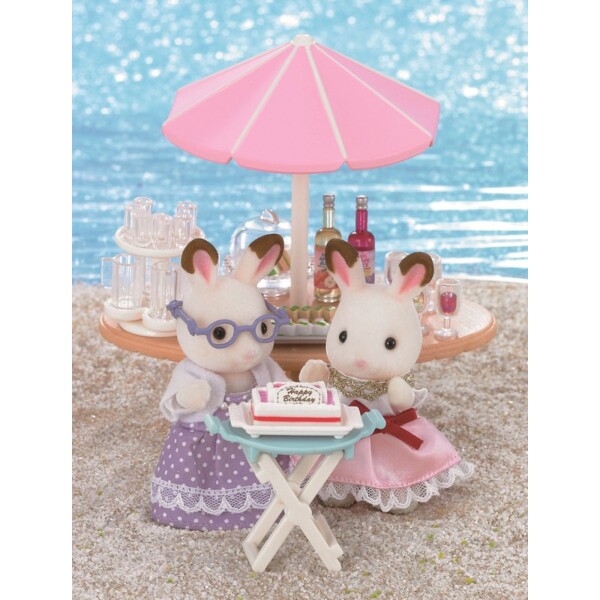 Sylvanian Families Fiesta Cumpleaños Playa Juguete Niños Sylvanian Families Fiesta Cumpleaños Playa Juguete Niños
