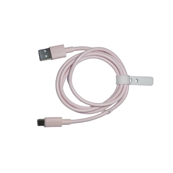 Cable de datos tipo- C rosa