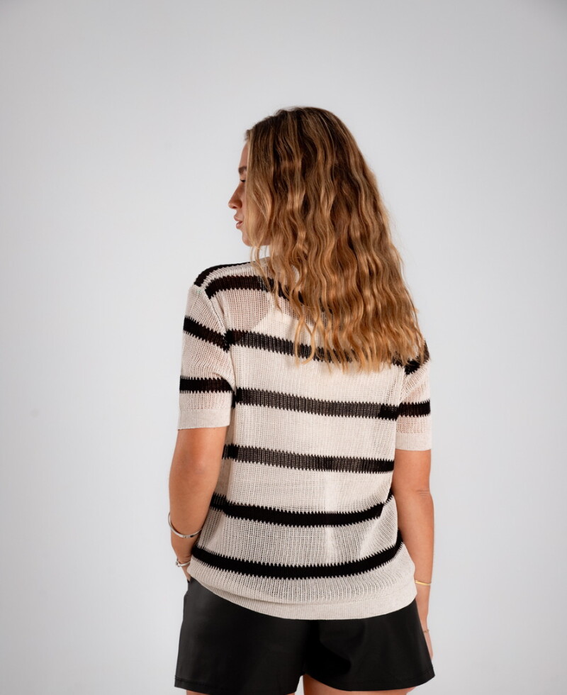 Remera Camille crudo