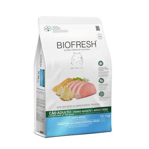 Biofresh Perro Adulto Raza Media Cerdo y Ananá 3 kg Biofresh Perro Adulto Raza Media Cerdo y Ananá 3 kg