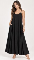 VESTIDO MALTA NEGRO