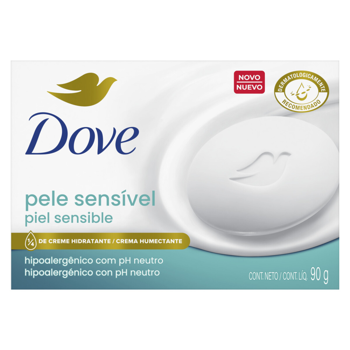 Jabón Dove Piel Sensible 90g 