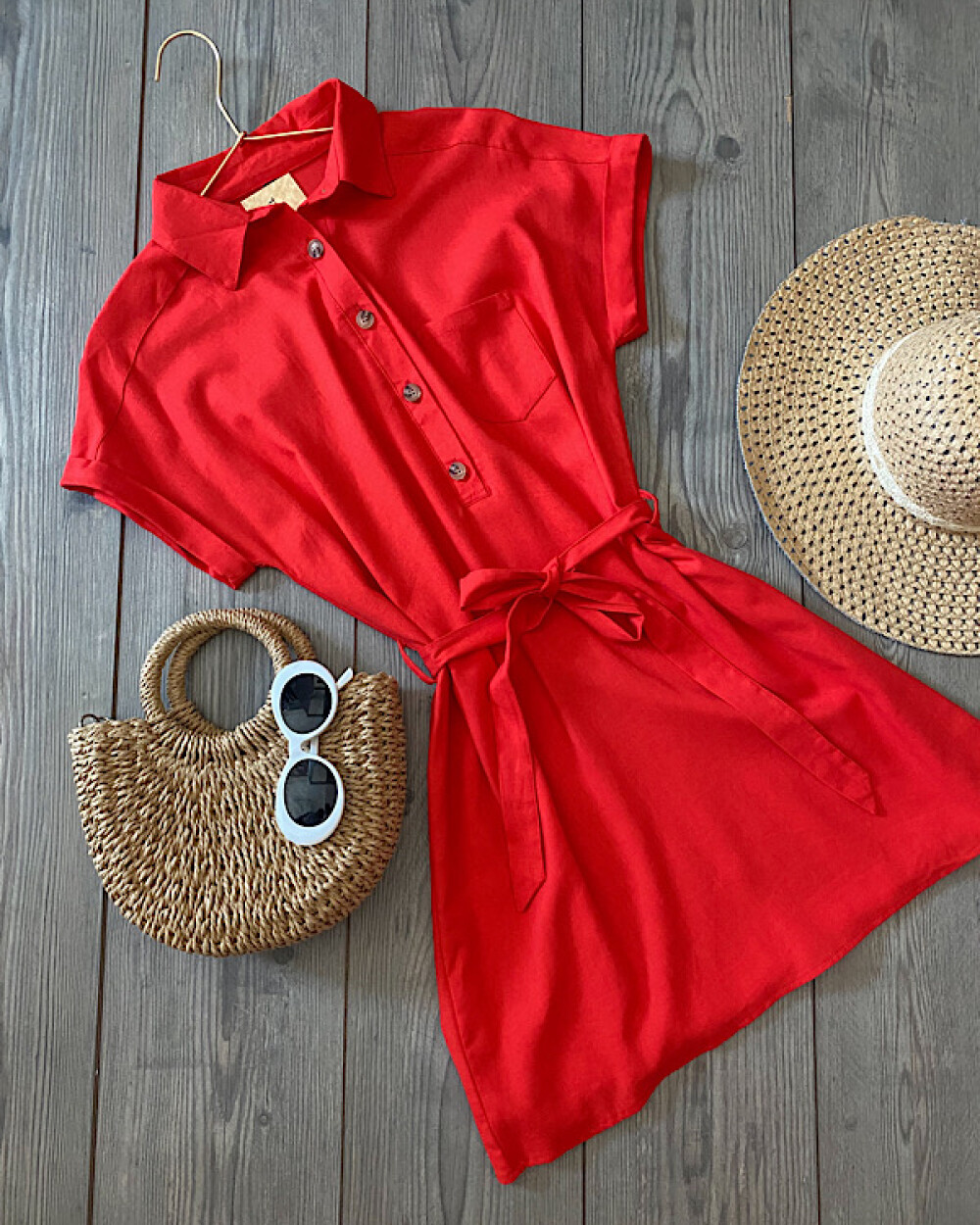 Vestido Gia Rojo
