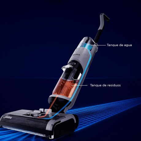 ASPIRADORA TRAPEADORA WET-DRY MIDEA 180W BLANCO X6
